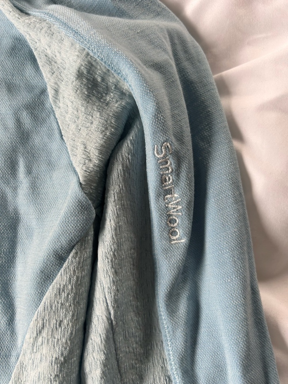 Smartwool Women's Light Blue Long-Sleeve Tech Top - Picture 7 of 10